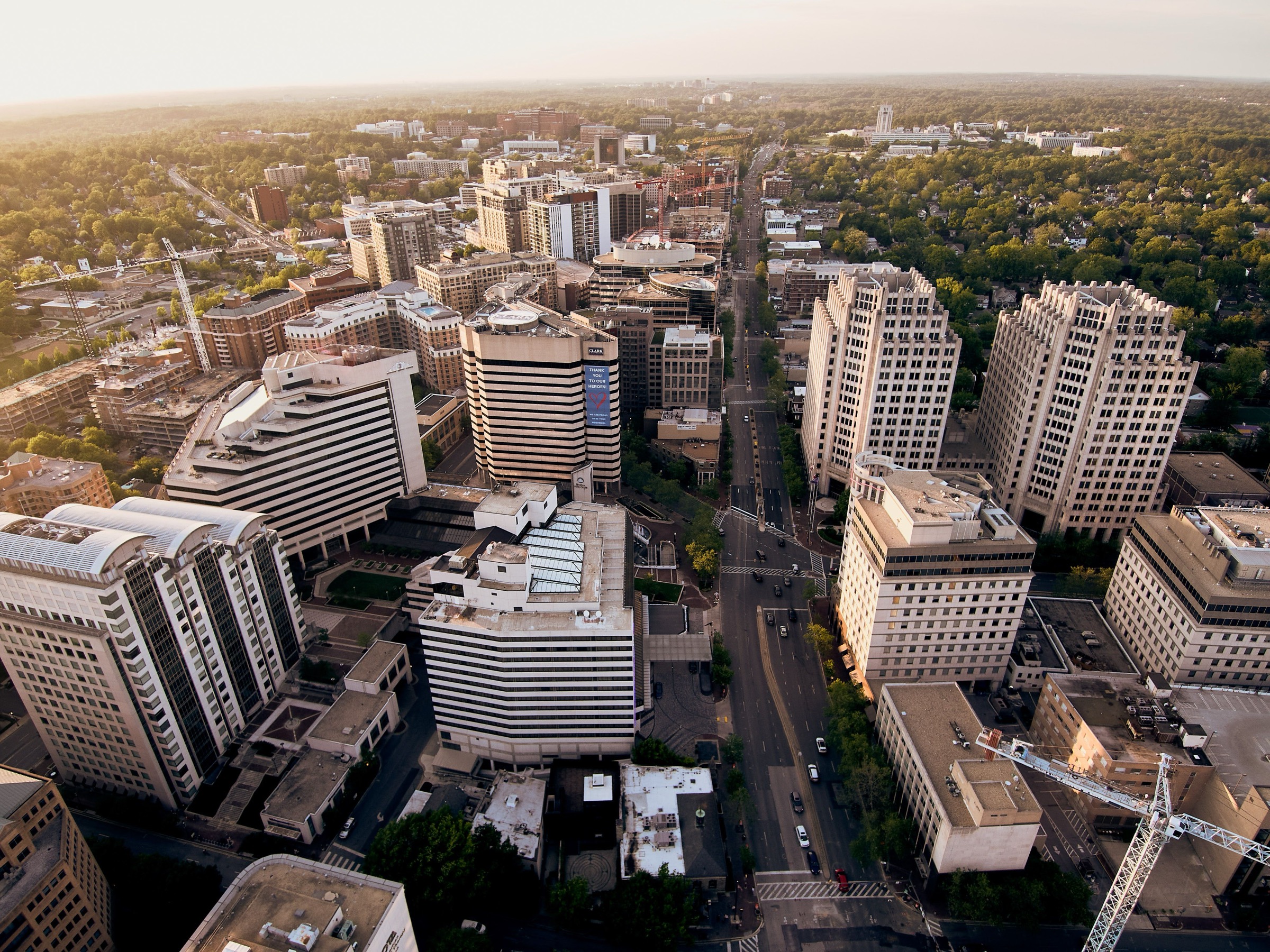 Aerial view of the Raleigh NC skyline representing the Raleigh-Durham housing market in 2026